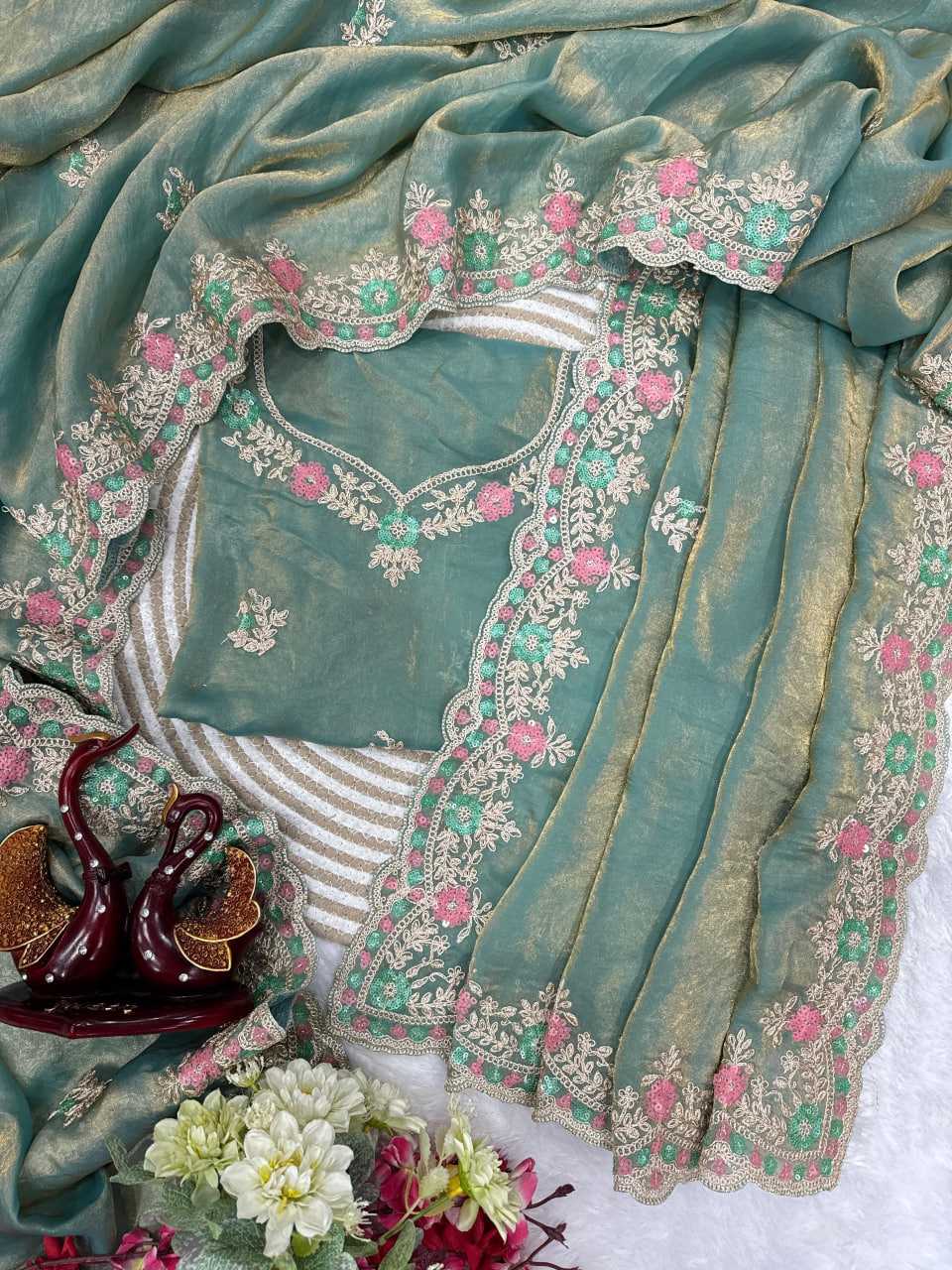 Alina Satin Silk Saree